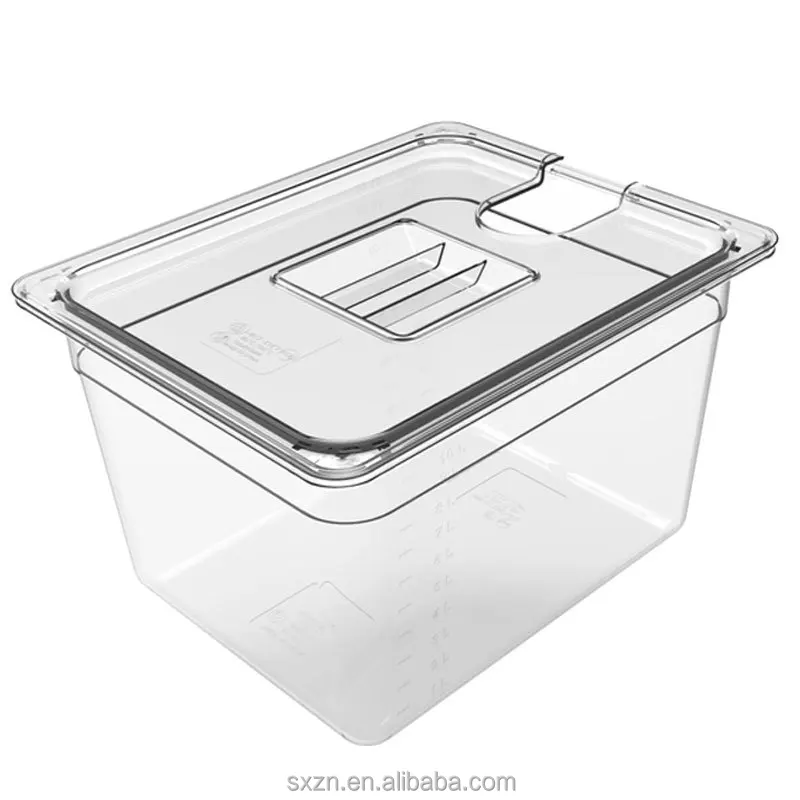 12 Quarts sous vide container for Sous Vide Water Bath