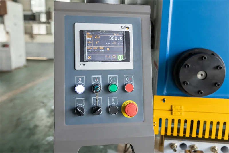 Good Quality Raymax Brand CNC Hydraulic Metal Stainless Steel Aluminum Shearing Guillotine Cutting Shearing Machine