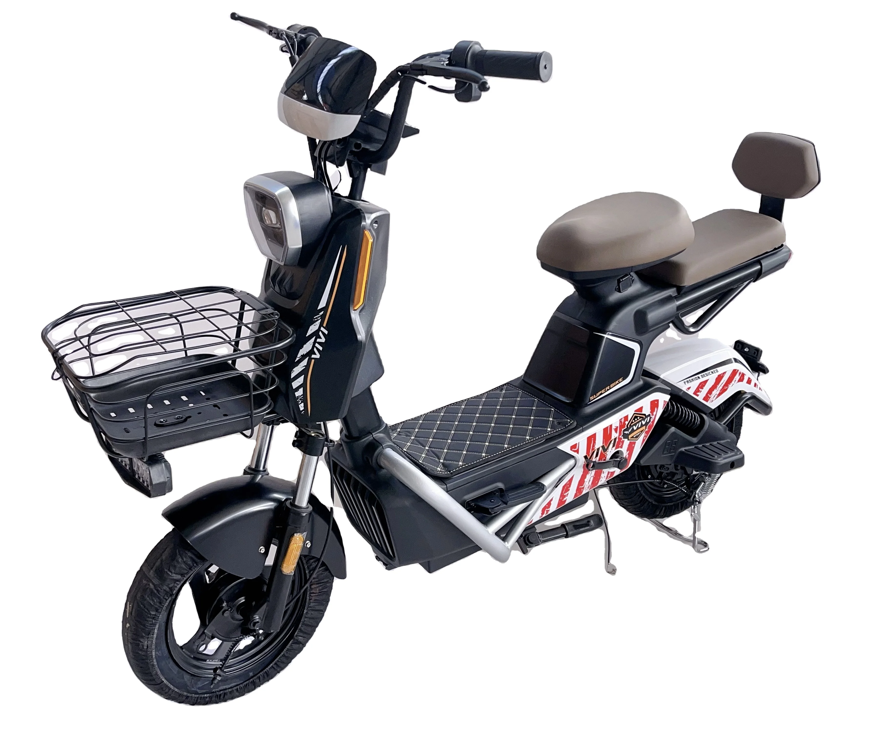 New Popular 350W/500W City Leisure Electric Bicycle Factory Cheap Price Lead-Acid Battery with Brushless Motor