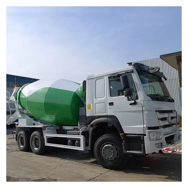 LUEN Used  HOWO 6x4 375HP  Euro 3 Concrete Mixer Truck Capacity 10 CBM Quality Guaranteed Refurbished
