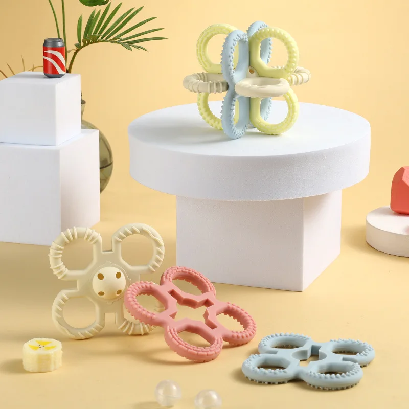Съемный детский силиконовый Прорезыватель для зубов