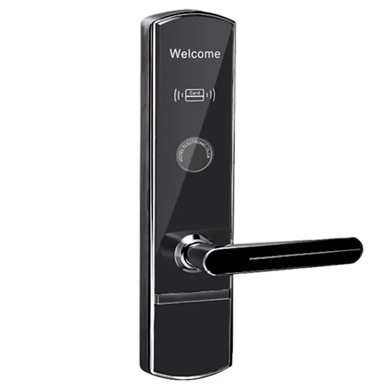 Интеллектуальный замок для двери в отеле из цинкового сплава, Rfid-замок для ключей и карт для отеля, оптовая продажа