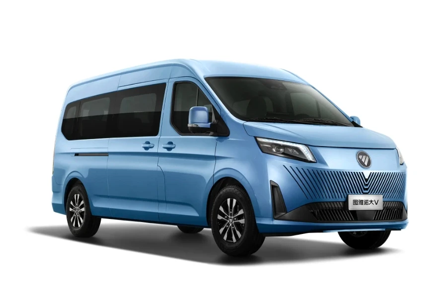 Foton Tuano Big V 2024 CITY 2.0T 5/6/7/9 seaters Light passenger Bus Single Tire Diesel Fuel Aotumobile in Stock