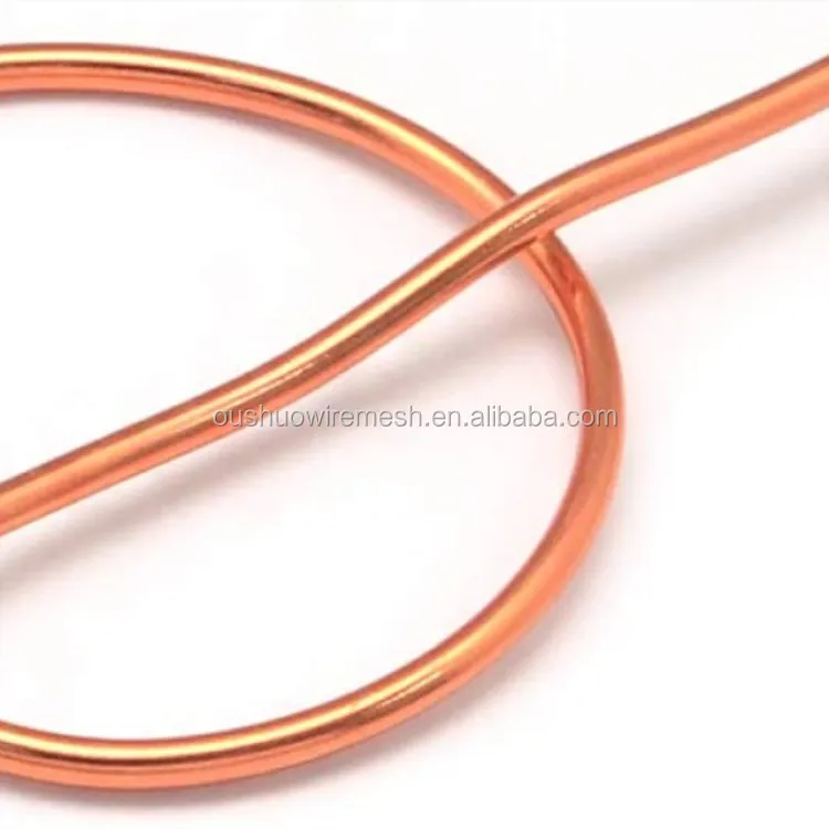 Anodized jewelry craft metal wire copper color aluminum wire
