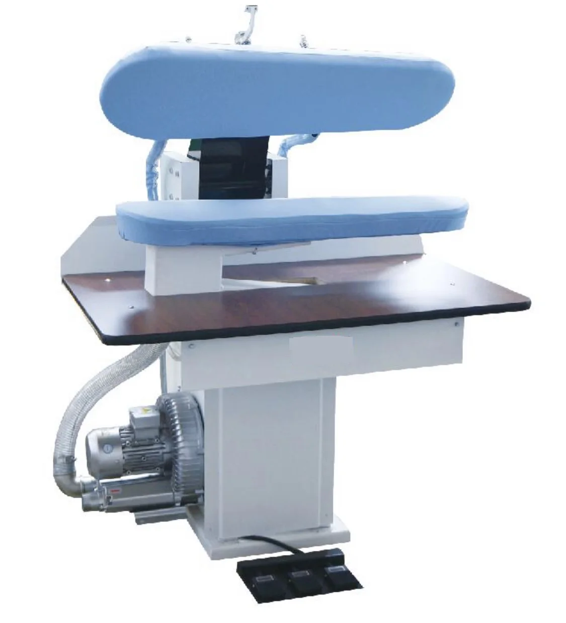 Steam press for garment