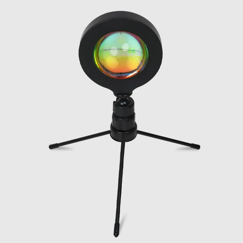 2022 New Product High Quality Cheap Price Low Shipping Cost Aluminum Alloy Sunset Projector Lamp LED Sunset Projection Light