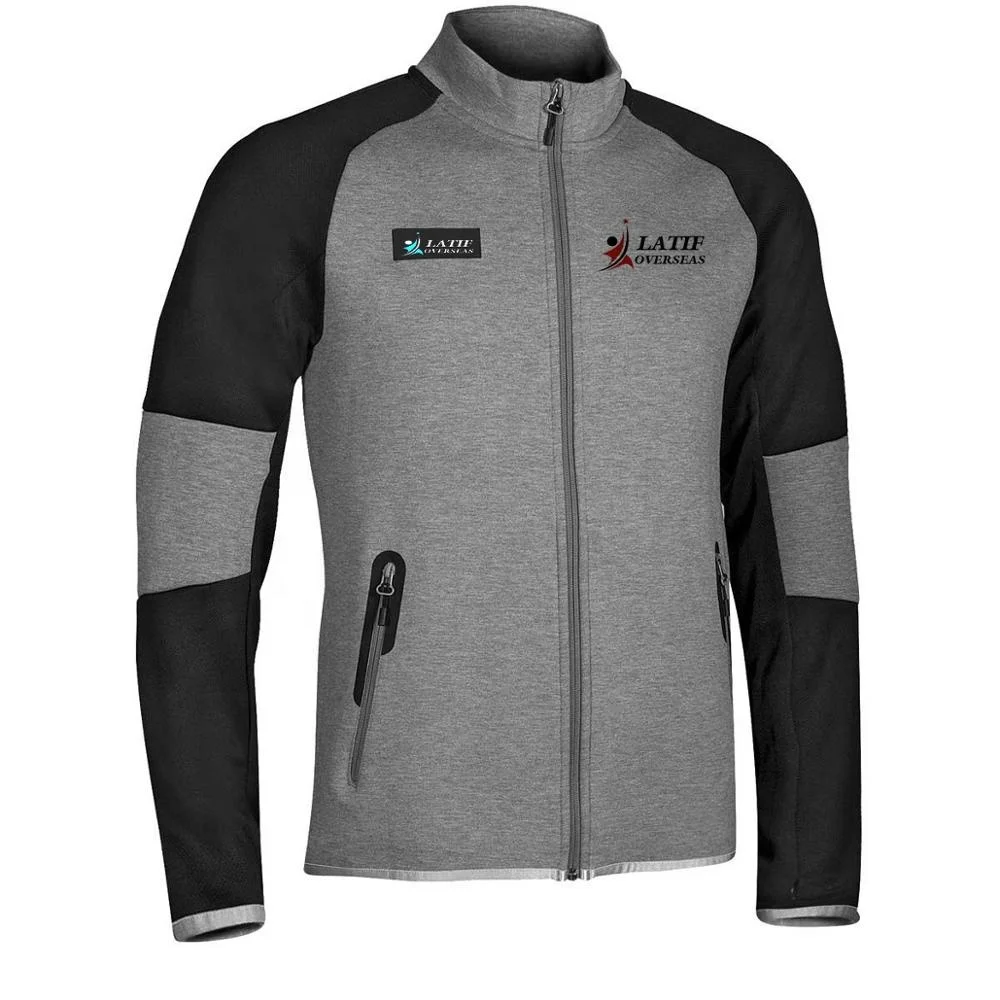 Мужская спортивная толстовка на молнии с логотипом под заказ зима/осень 2020