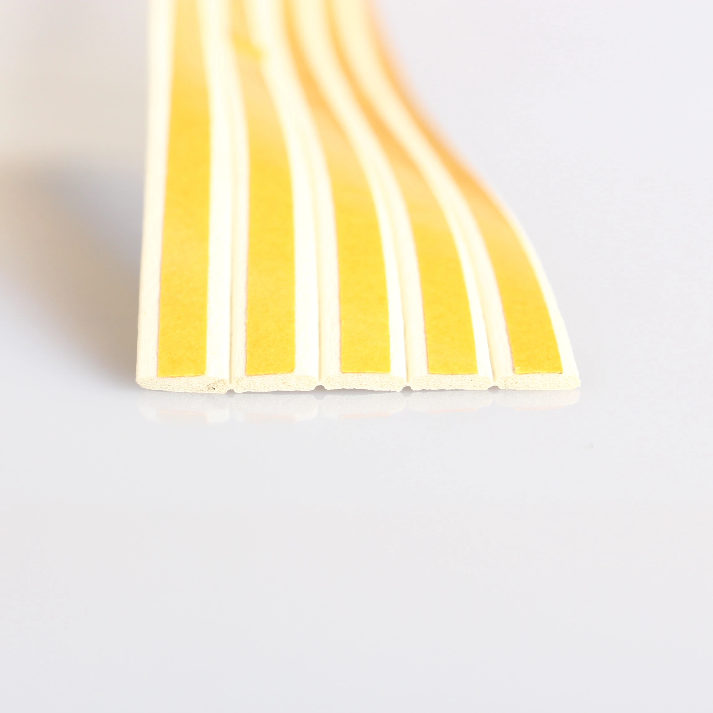 adhesive backed epdm  soundproof  foam seal strip Used for doors and Windows