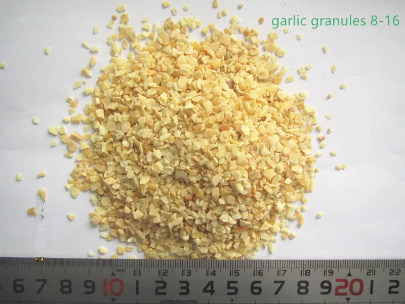 High Quality Fresh Garlic Dehydrated Dried Garlic Minced Granules 8-16/16-26/26-40/40-60mesh