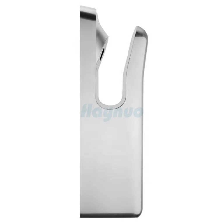 One Piece Full Stainless Steel 304 Airjet Fast Dryer Water Cleanable Electric Automatic Sensor Blade Jet Hand Dryer for Hotels