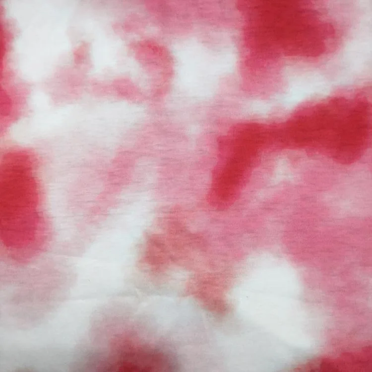 RL 155cm 95% polyester 5% spandex imitate tie dye printed fabric with scrapbooking quilting home decor