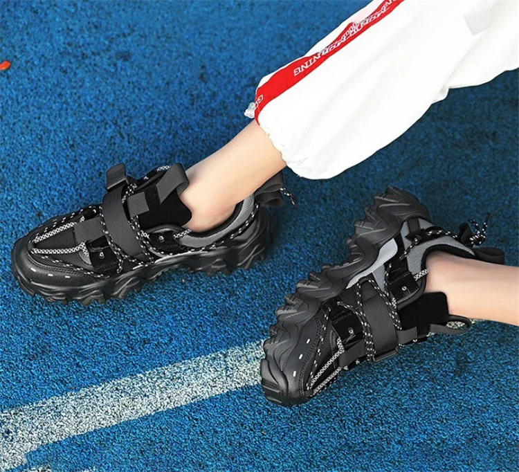 Oem Supplier Chunky Fashion Sneakers Walking Running Shoes Men Sport