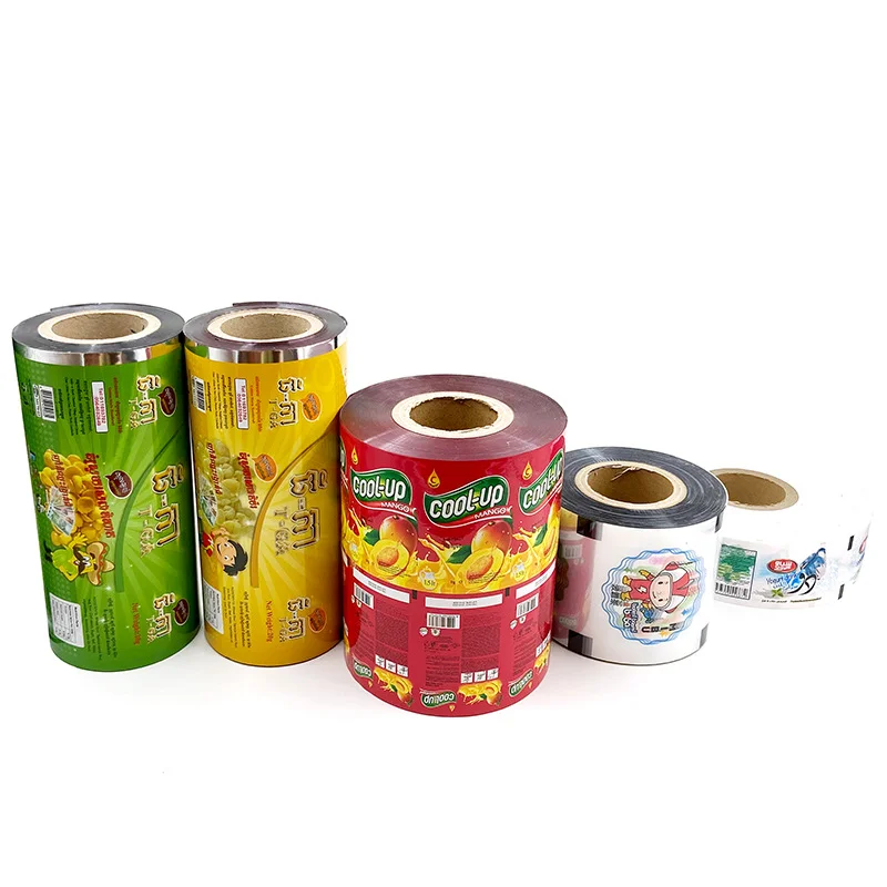 Custom Size High Quality Food Grade Aluminum Flexible Bopp Cpp Film Plastic Roll For Noodles Potato Chips Biscuit Packaging