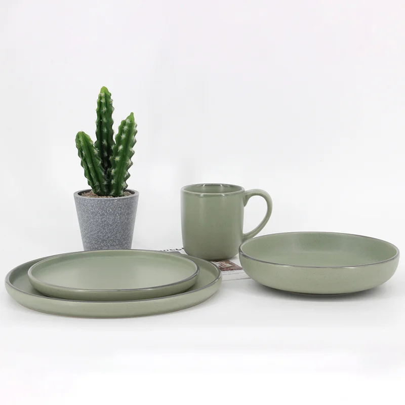 Экологичная посуда подарочный набор наборы посуды рождественские для ужина