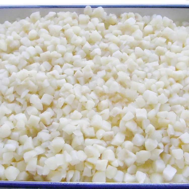 Консервированные ломтики/кубики каштана