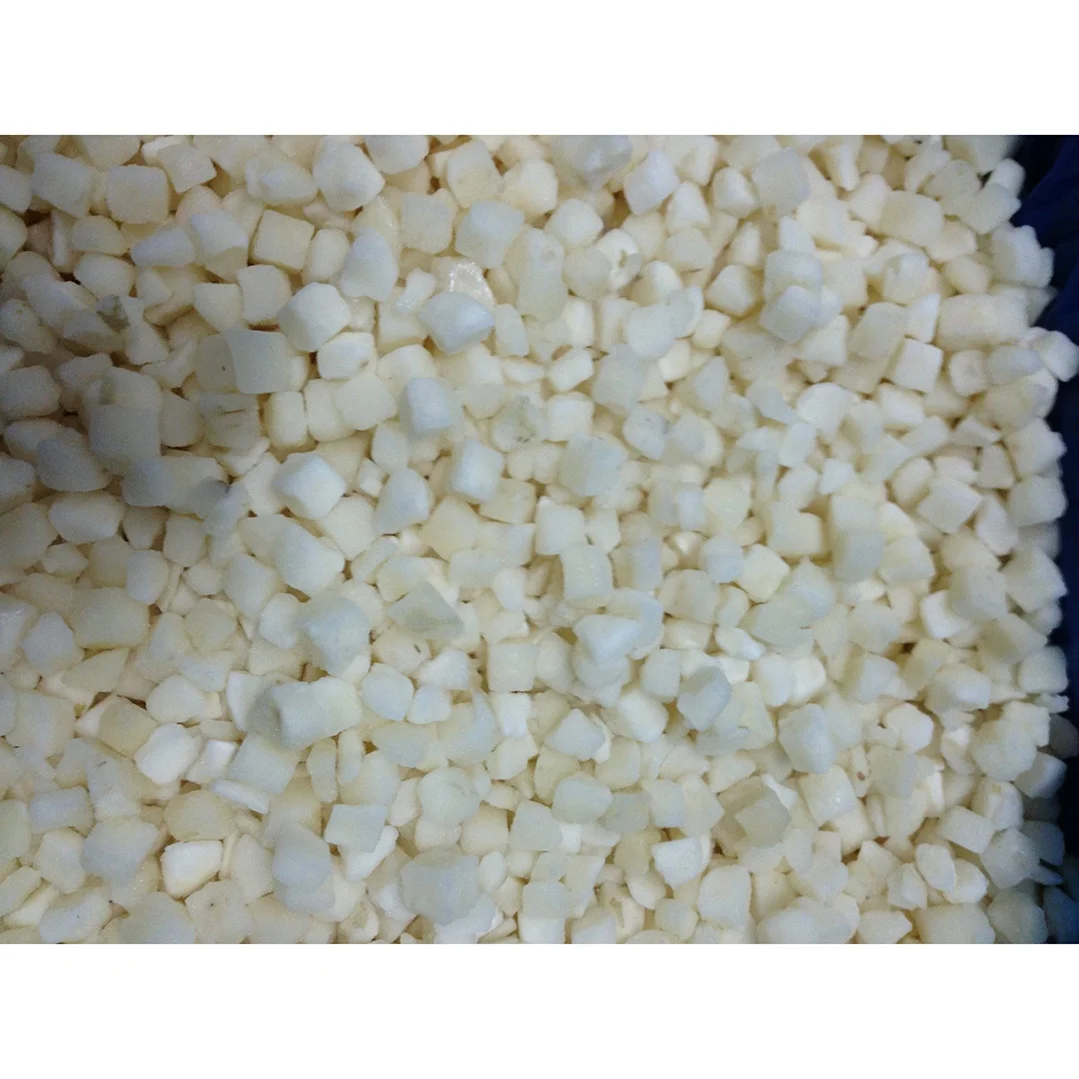 Hot-selling IQF Frozen Snow Pear Dices IQF Pear Cubes