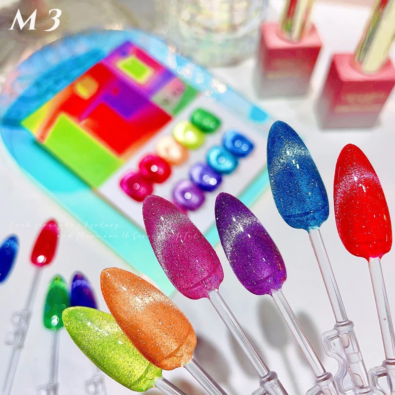 Vendeeni 10 Colors Cat Eye Gel Winter Style Wholesale Private Label Nail Supplies Nail Polish