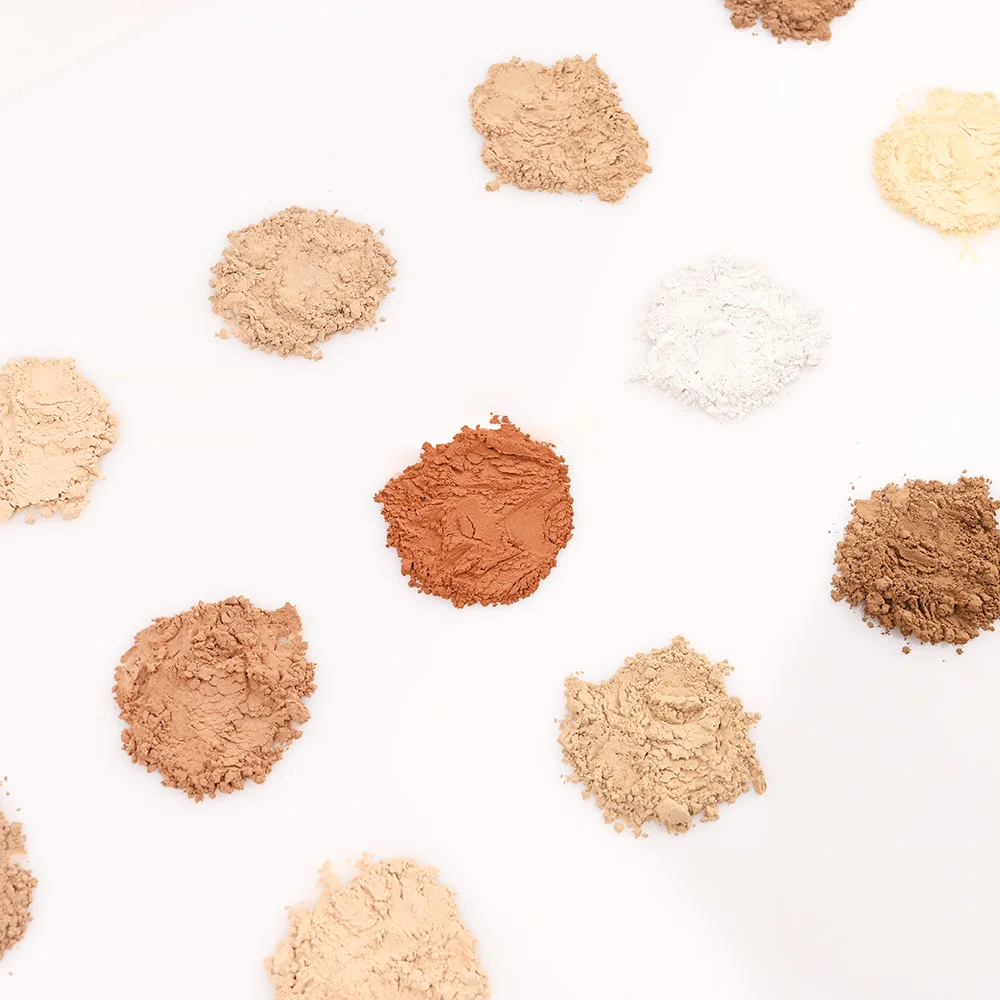15 Colors Private Label Vegan Long Lasting Waterproof Matte Loose Pink Makeup Face Setting Powder Vendor