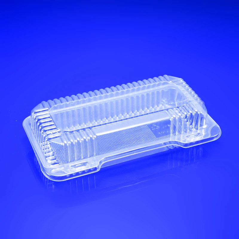 High quality plastic clamshell takeaway fresh fruit vegetable container Custom clear food box for bakery
