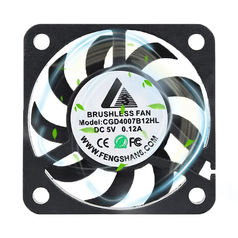 China Factory 4007 5V/12V DC Fan Cool 40*40*7 Cooling Fan