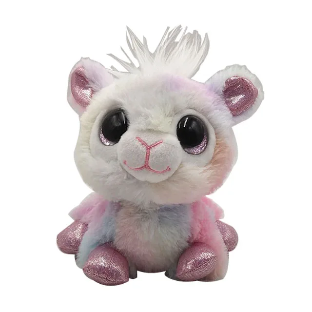 OEM пользовательские плюшевые игрушки ягненка дизайн галстук краситель плюшевое животное лучшие продажи красочные мягкие набитые больше вариантов