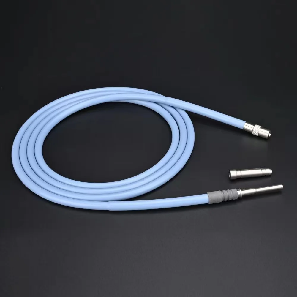 Medical Rigid Endoscope Fiber Optic Light Cable 2.5m 3.0m Endoscopy LED Light Source Guide