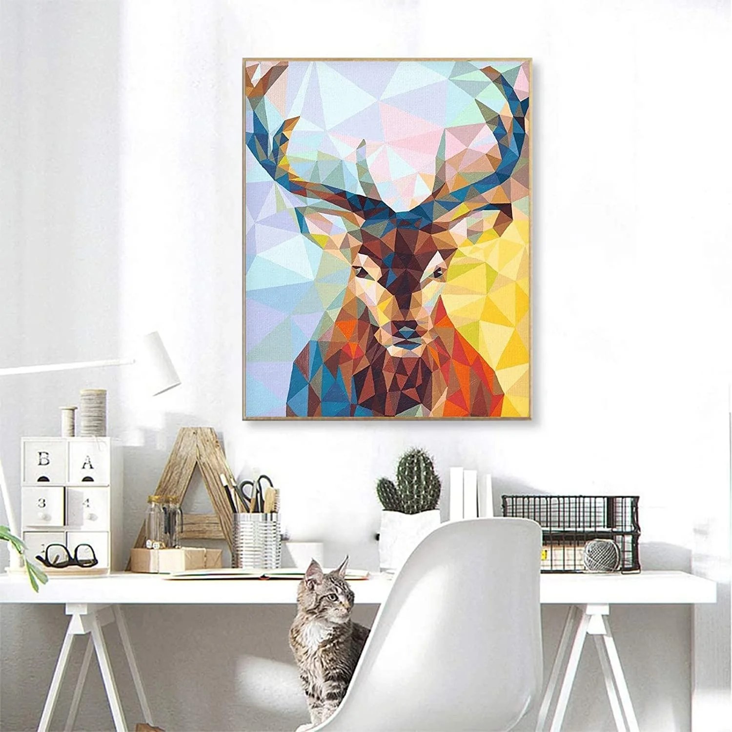 dropshipping Haindpainted  oil painting on canvas art dear paintings