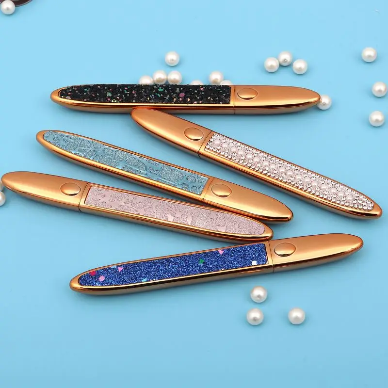 
Custom Logo Pink Gold Brown Vegan Individual Magnetic Extension Eyelashes Matt Liquid Eyeliner 