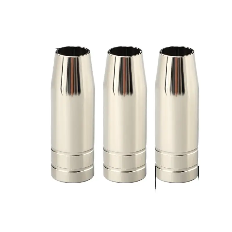 Gran oferta, boquilla de soplete de soldadura Mig de cobre Binzel 15AK de alta calidad, tamano para soldar