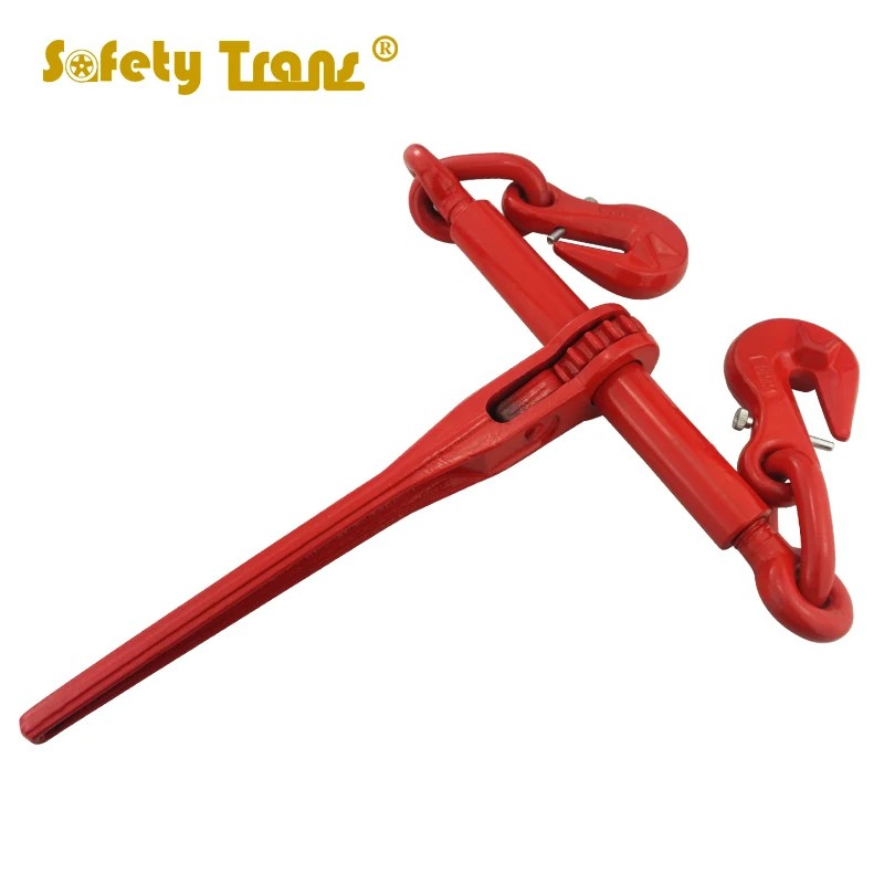 JIULONG HIGH QUALITY Ratchet Type Load Binder with Wing&Pin Hook 8MM Safty Locking Pin