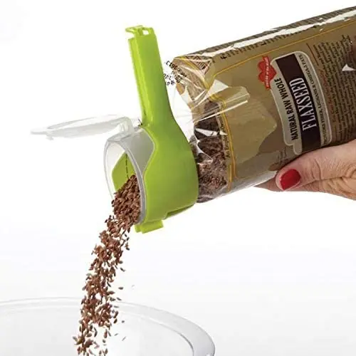 Manufactures Custom logo Factory Portable Hot Selling Household Food Snack Sealing Clip Plastic