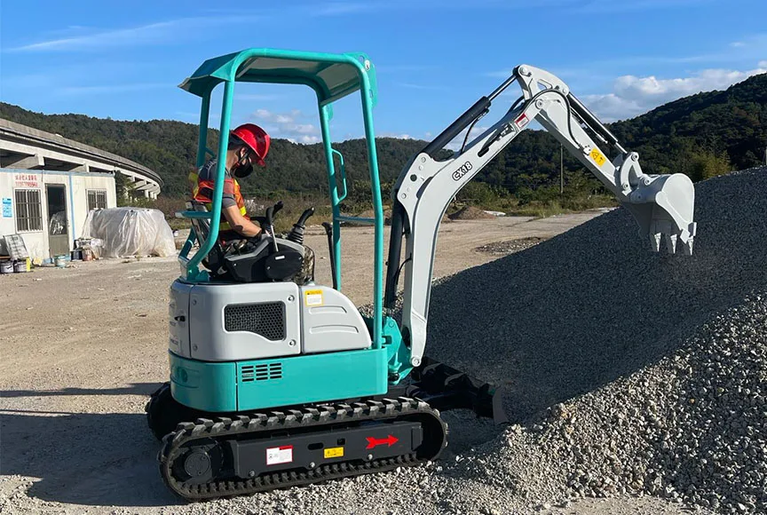 Chuangxin 1 8 тонн мини-экскаватор Kubota гусеничный экскаватор можно использовать в садовых фермах.