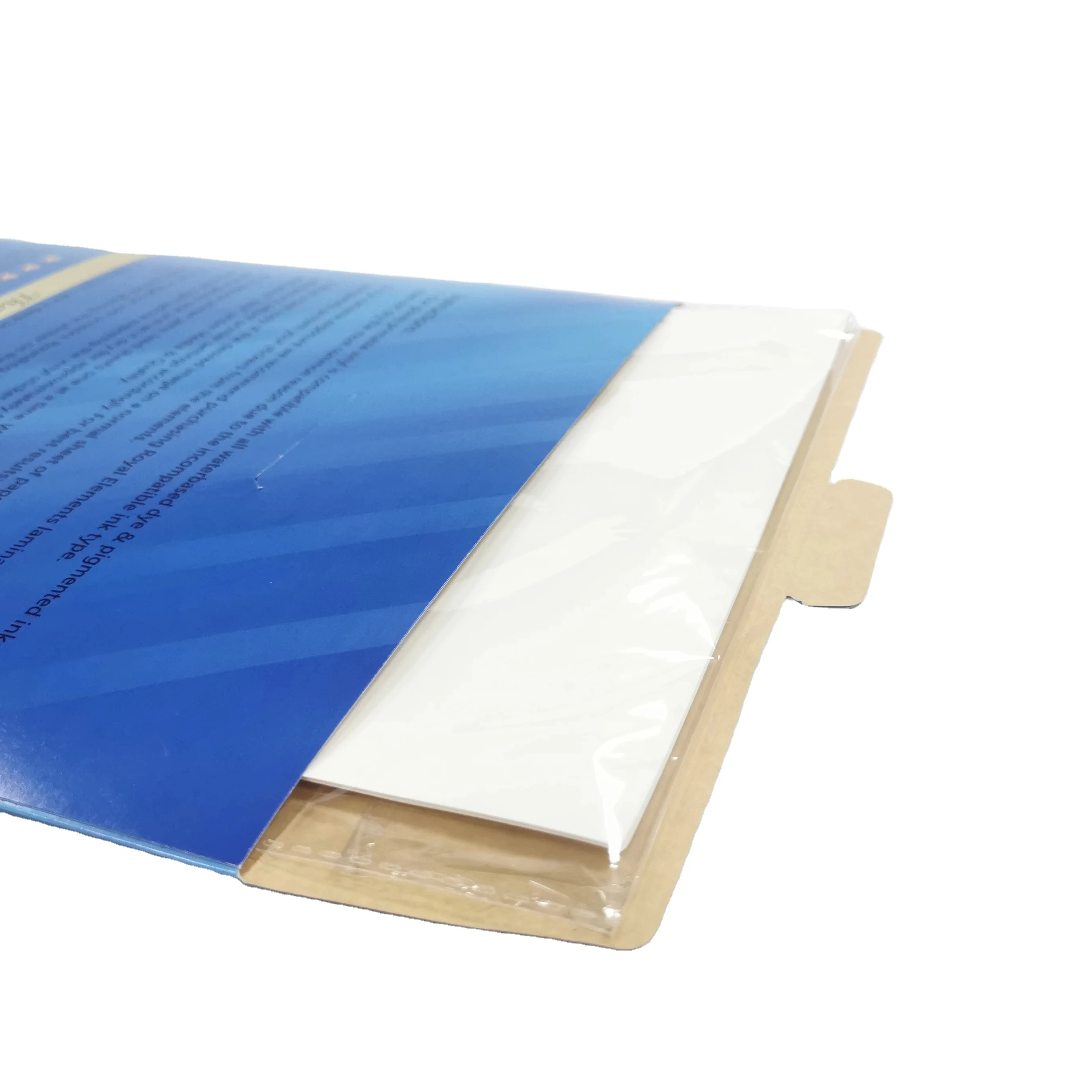 Inkjet transparency a4 sticker paper strong viscosity