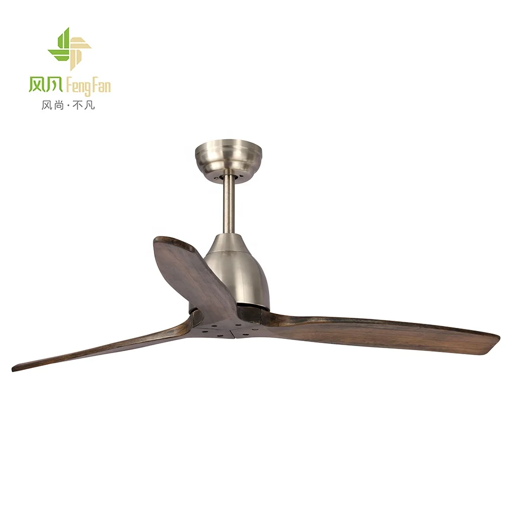 Wood blades National Invisible Wood Decorative Bldc Inverter Electric Ceiling fan