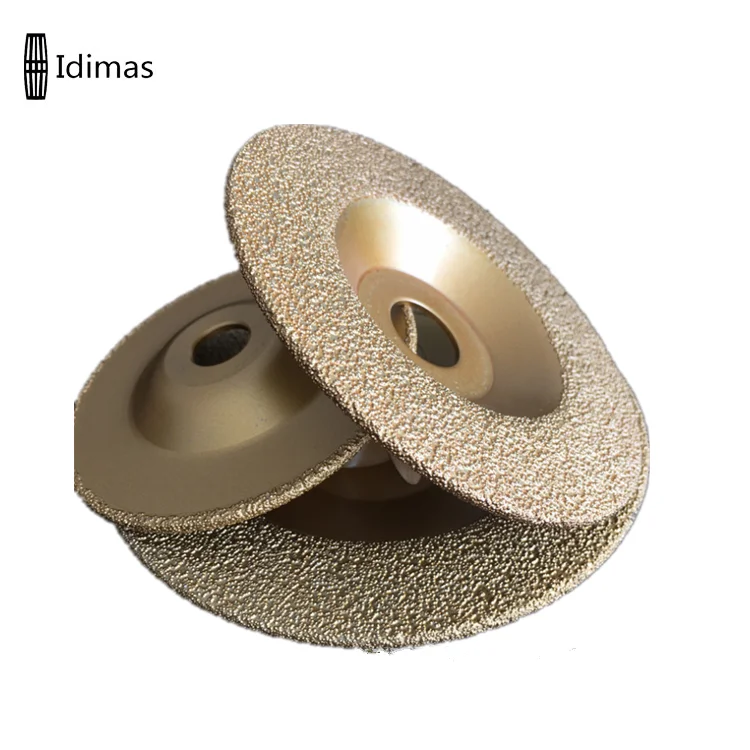 Hot Sell 4 Inch Vacuum Brazed Diamond/Grinding Polishing Wheels Buffing Disc for Wood Floor