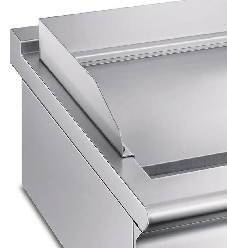 Hot sales commercial stainless steel table top flat electric griddle