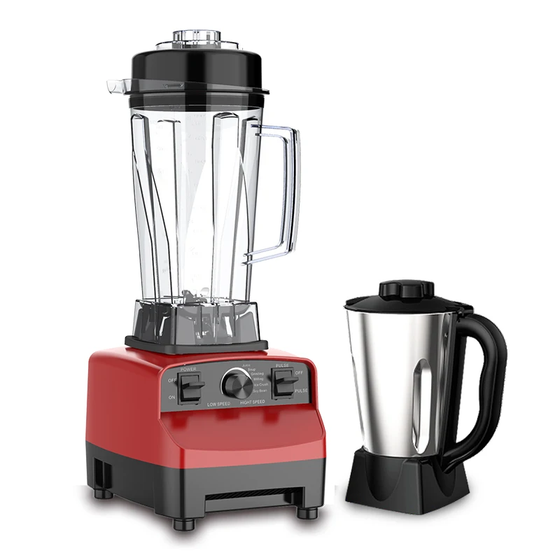 800W Home Appliances High Speed Blenders 2L PC unbreakable Jar Food Mixers System Kitchen Fruit Cutter Squeezer Silent Blender