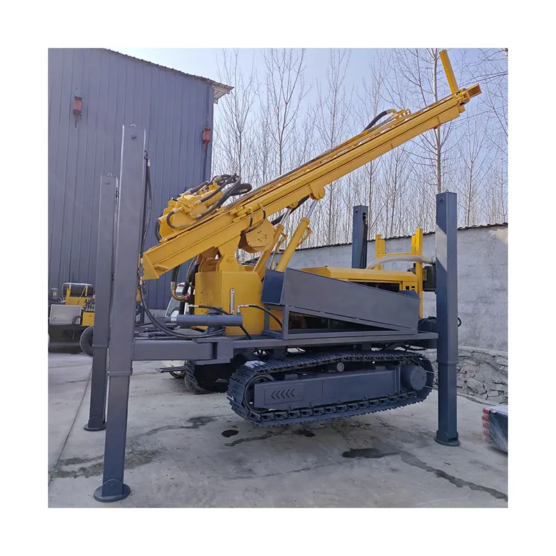 factory Outlet 100m 150m 200m 300m 350m 600m Steel Crawler Mounted Water Well Drilling Rig Machine factory price