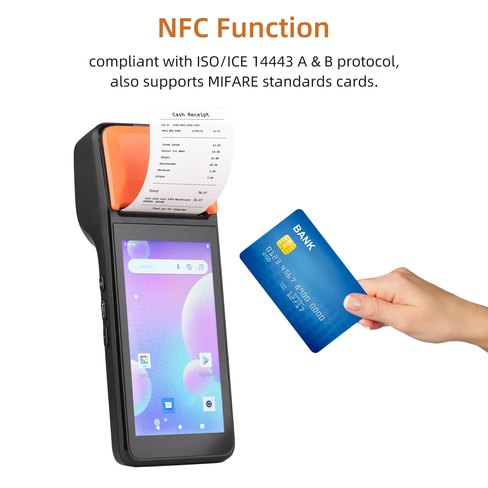 H5 H8 H8C Android 11 Octa-Core 4G Billing Pos Terminal Cash Register Handheld Mobile Pos Machine Restaurant Software Pos Systems