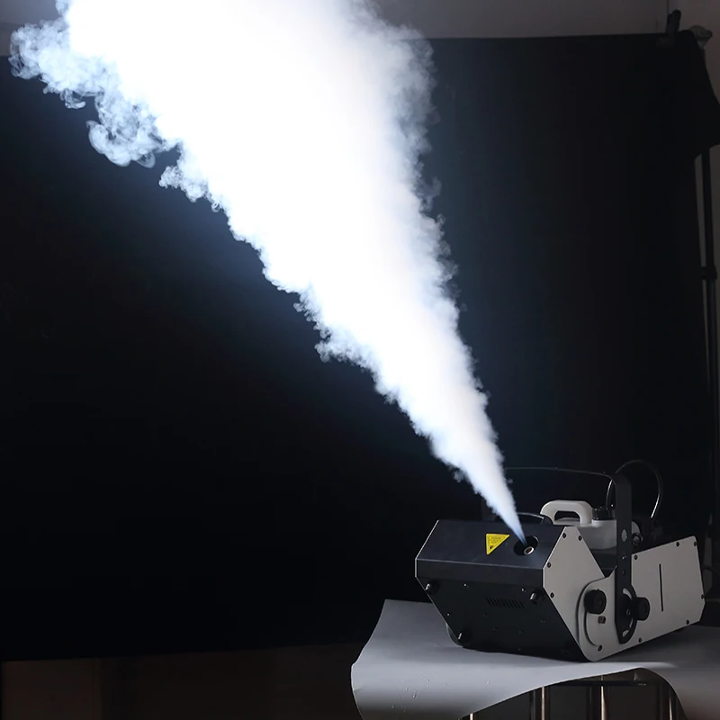 
DJ stage disco equipment 1500W angle adjustable remote control dmx smoke machine fog for club special effects for wedding 