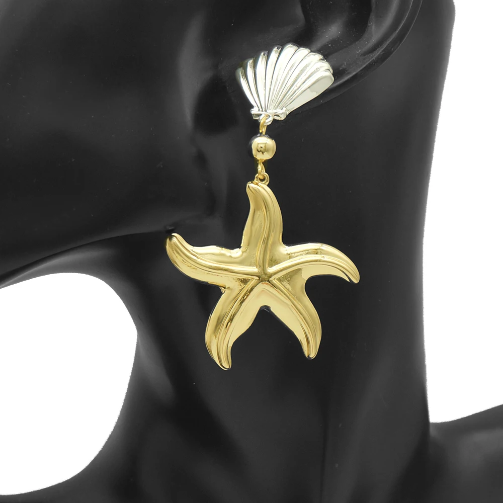 GDJWRI TB100 luxury wholesale latest hight quality large women wedding dubai earrings gold