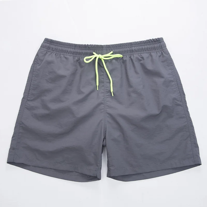 Hot-Sale Miami Hawaii Swimtrunks Custom Design Sublimation Patch Work Beach Wear Surfing Gear Boardshorts