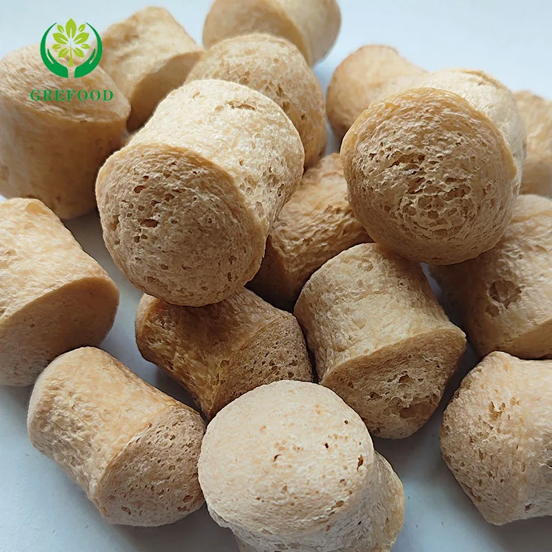 TVP meatballs low fat texture soy protein HALAL textured vegetable protein chunk rich fiber plant meat FREE SAMPLE Soya protein