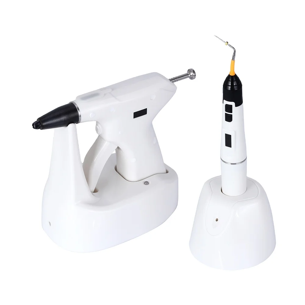 Dental Cordless Gutta Percha Obturation System with Endodontic Heated Pen Tips