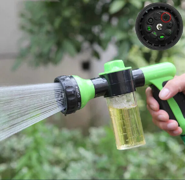 Hot selling high pressure cleaning foam spray gun for Lawn Clean Plants Car Wash Showering Pet Garden Hose Nozzle