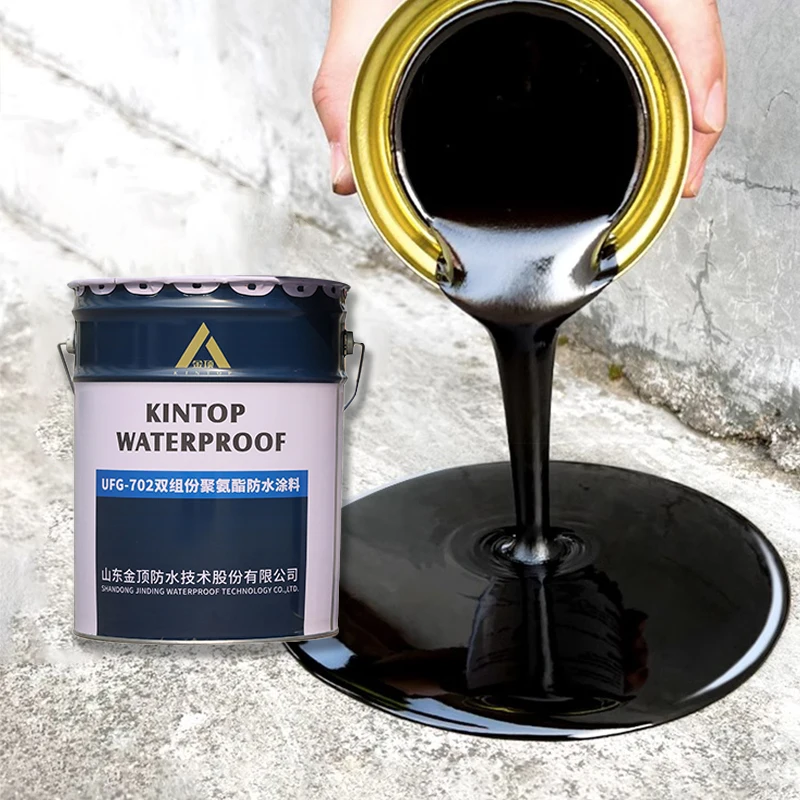 Wholesale Modern Design Sun-Proof Water-Proof Heat-Resistant Polyurethane Roofing Flexible Rubber Spray Waterproof Coating