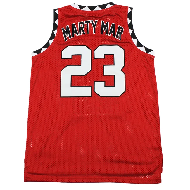 Оптовая продажа, мужская баскетбольная форма красного цвета с вышивкой на заказ #23 Payne