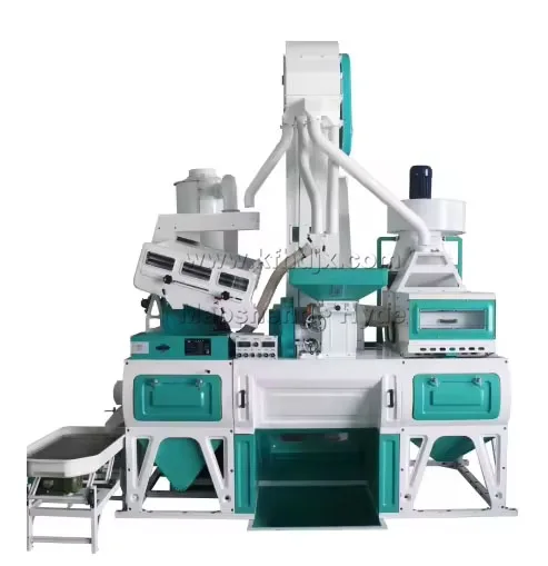 Rice Mill Machinery Paddy Automatic Rice whitener Machines / Combine Rice Milling Machine/ Rice Miller