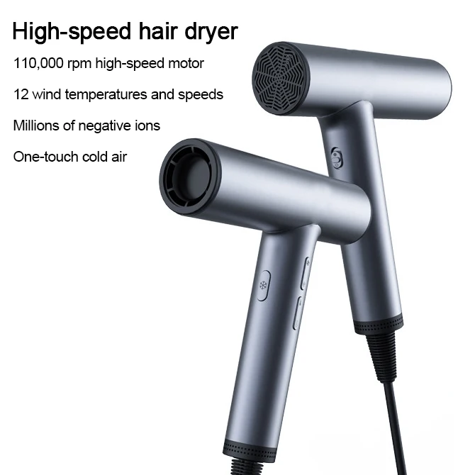 Professional Mini Hair dryer High Power Low Noise Concentrator Nozzle Hotels Salons Styling Hair Blow Dryer
