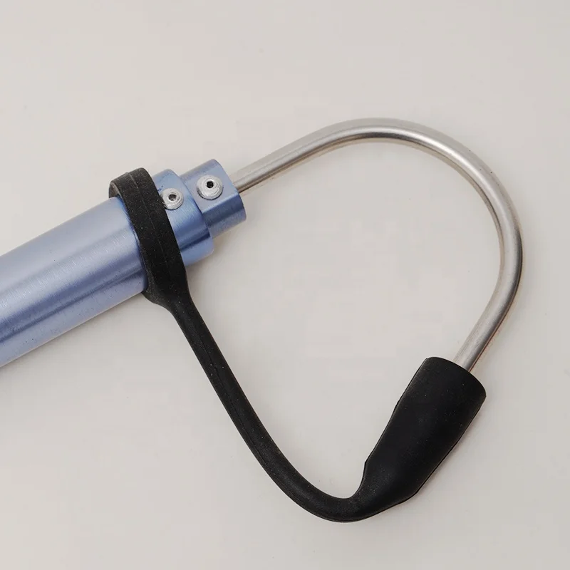 New Design Spear Hook Aluminum 27-62CM Telescopic Sea Fishing Gaff